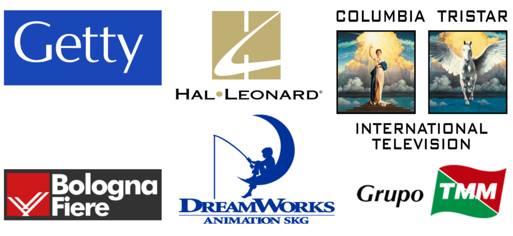 Creative Writing: Columbia TriStar Pictures, DreamWorks, Universal Studios, Warner Brothers. 