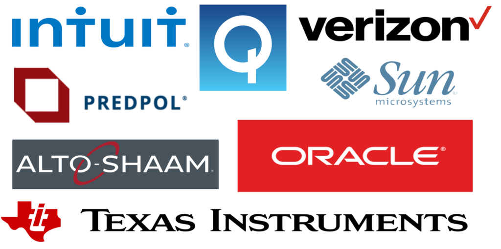 Localization: Caldera, Intuit, Qualcomm, Sun Microsystems, Synology, Texas Instruments, Verizon.
